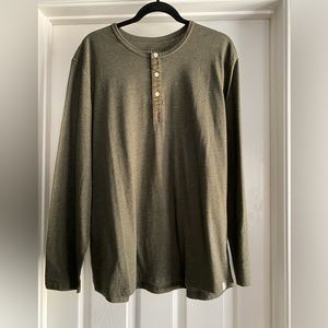 The Normal Brand 3 button Henley Puremeso Henley XL